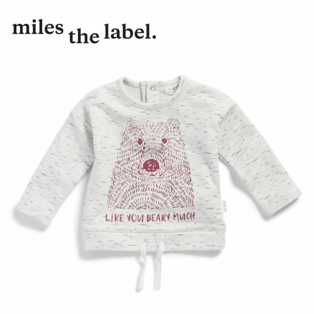 Miles Baby Like You Berry Much Graphic Tee